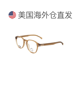 自营Hugo Boss Men's 51 mm Beige Opticals - beige 美国奥莱直