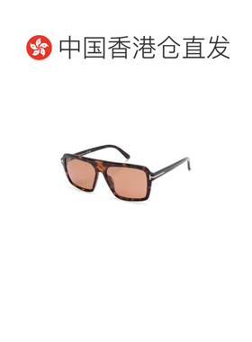 香港直邮TOM FORD 男士眼镜 FT117652E SS2026 棕色 全框太阳镜