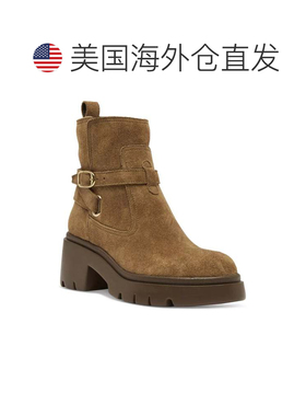自营Steve Madden Colletta Boots Women's Camel Suede Block He