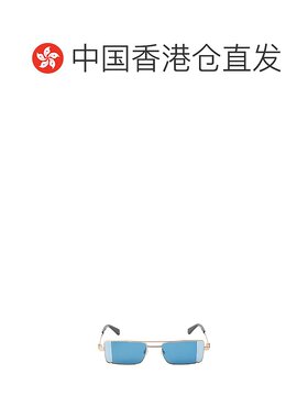 香港直邮OFF-WHITE 男士眼镜 OERI14A7645 CO 蓝色 矩形太阳镜