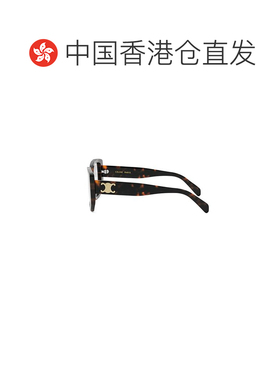 1h可退 香港直邮Celine 思琳 女士 徽标平光镜 CL50146I colorful