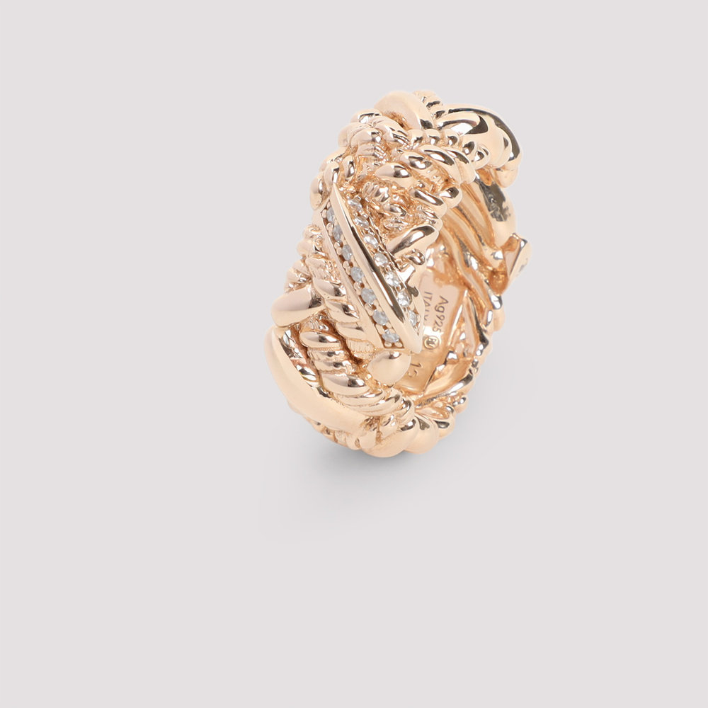 Hong Kong direct mail BOTTEGA VENETA women's ring 857296V0V159000 refundable within 1 hour after payment