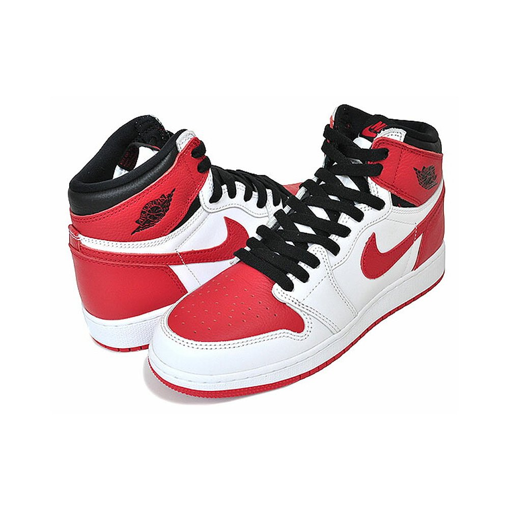 日本直邮NIKE AIR JORDAN 1 HIGH OG GS 575441-161 AJ1白耐克-图0