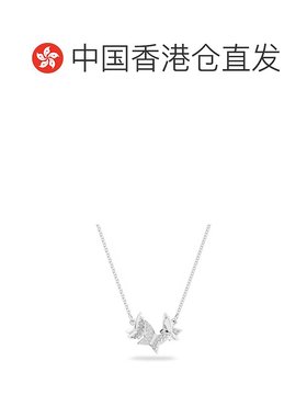 香港直邮SWAROVSKI项链5636421施华洛世奇水晶金属仿水晶蝴蝶时尚