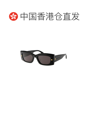 1h可退 香港直邮ALEXANDER MCQUEEN 女士太阳镜 AM0426S001 CO 黑