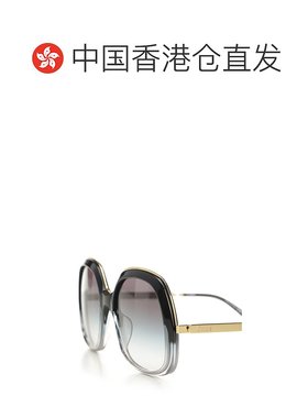 1h可退 香港直邮CHLOÉ 女士太阳镜 CH0327S005 AW2025 黑色 1OJ45