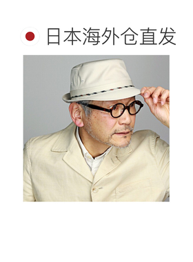 日本直邮DAKS 男士阿尔卑斯帽 纯棉 象牙白 夏季 遮阳 可水洗 SS