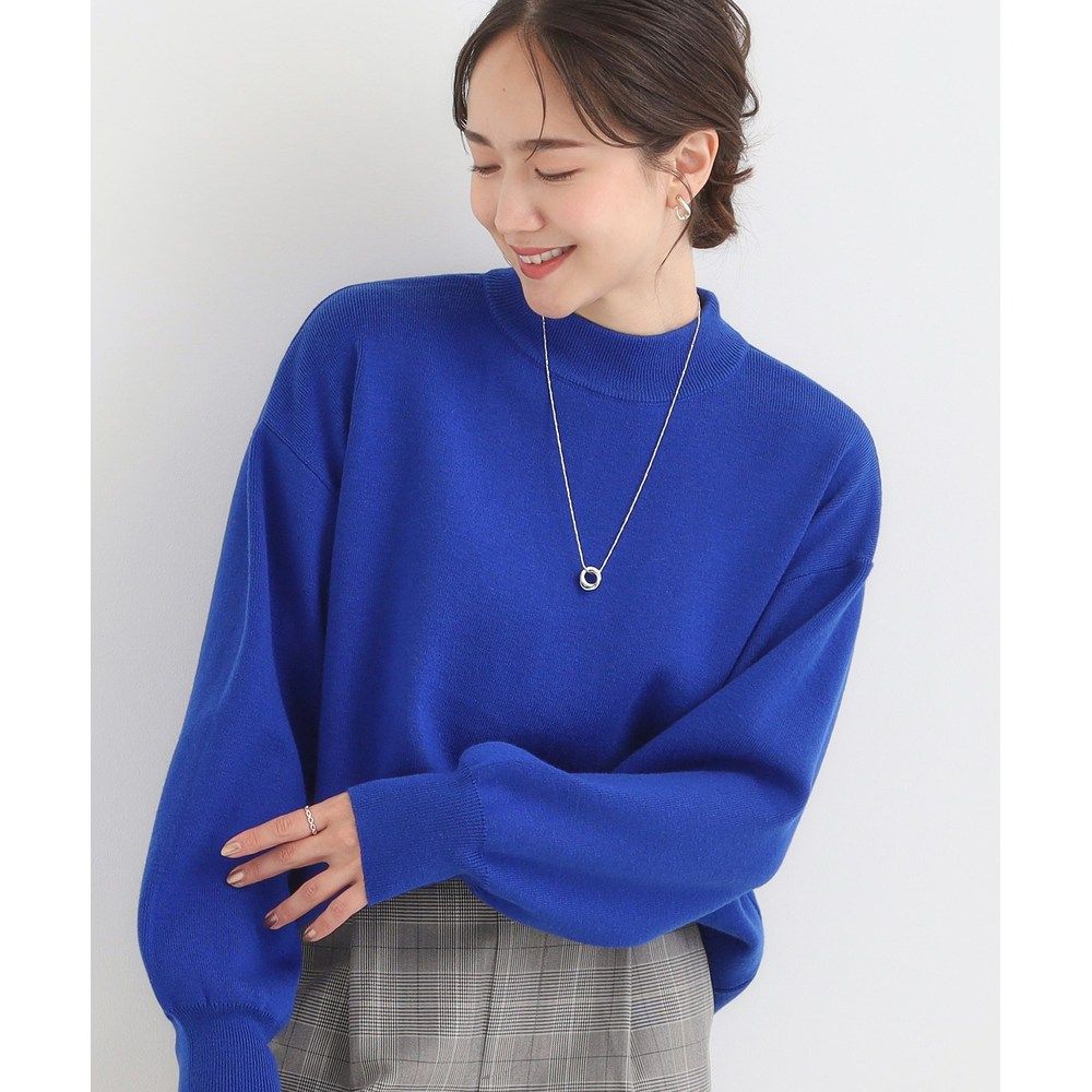 1h可退 日本直邮SHOO・LA・RUE 女装 高领后开衩针织衫 洗可抗起球,淘宝优惠券,粉丝福利购,淘宝优惠卷