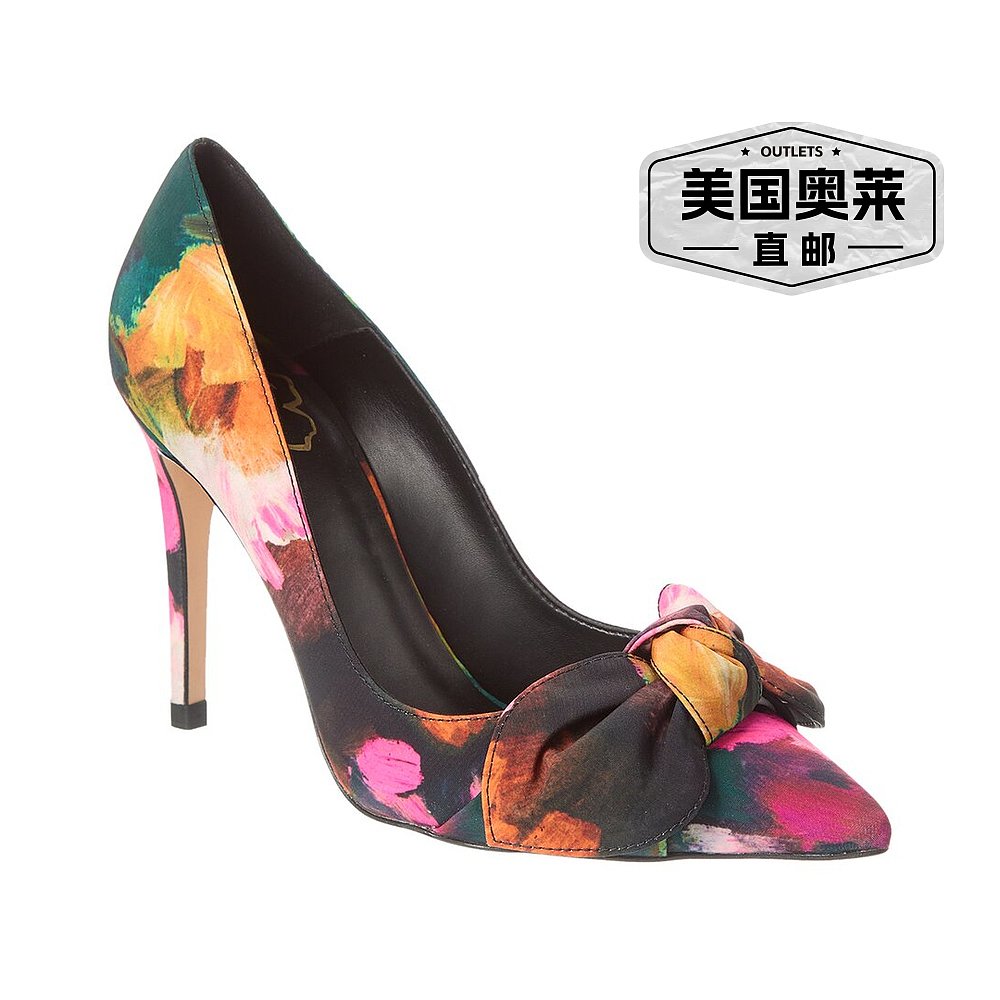 Ted Baker Ryoh 帆布高跟鞋 - 黑色 【美国奥莱】直发