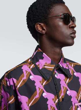 潮奢 Gucci 古驰 男士 圆形太阳眼镜 colorful花色 舒适时尚