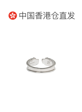 香港直邮ALEXANDER MCQUEEN 26SS 纤细双头骨戒指【付后1h可退】