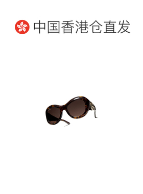 香港直邮GUCCI 女士眼镜 A0072YJ07402323 AW2026 棕色 圆形镜框