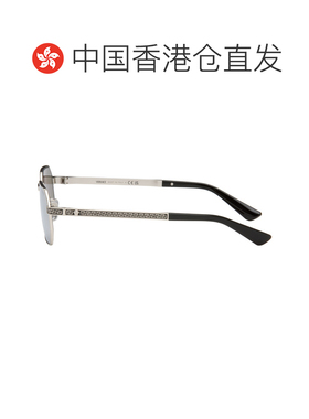 香港直邮versace 范思哲 男士 银色 Greca Flow 太阳镜 0VE229710