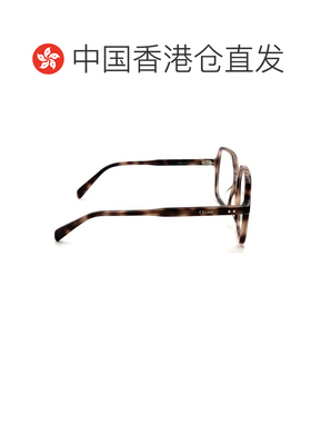 1h可退 香港直邮Celine 思琳 女士 徽标平光镜 CL50126I brown棕