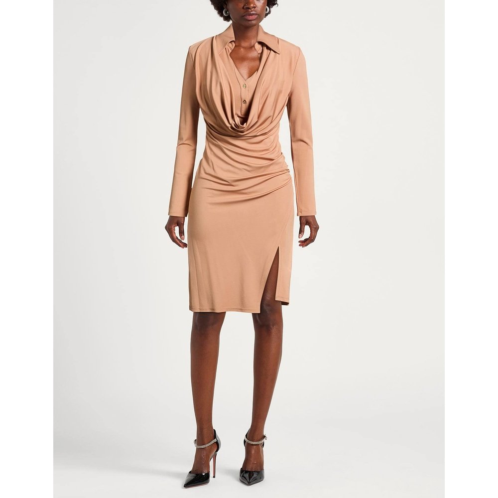 1h可退 香港直邮Pinko 品高 女士 短款连衣裙 brown棕色 舒适时尚,淘宝优惠券,粉丝福利购,淘宝优惠卷