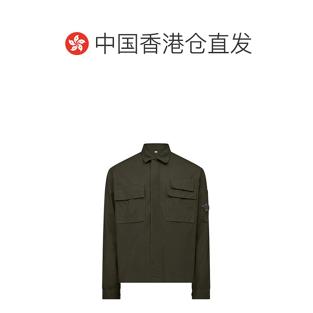 香港直邮潮奢 C.P. Company 男士 华达呢衬衫式服装 - 图1