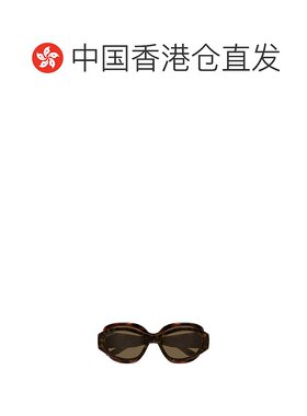 香港直邮BALENCIAGA 男士太阳镜 BB0456S003 CO 深棕色 几何太阳