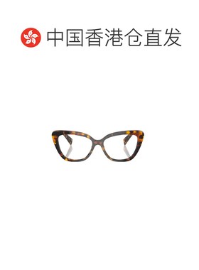 1h可退 香港直邮MIU MIU 女士眼镜 MU05VVVAU1O1 CO 灰色 徽标平