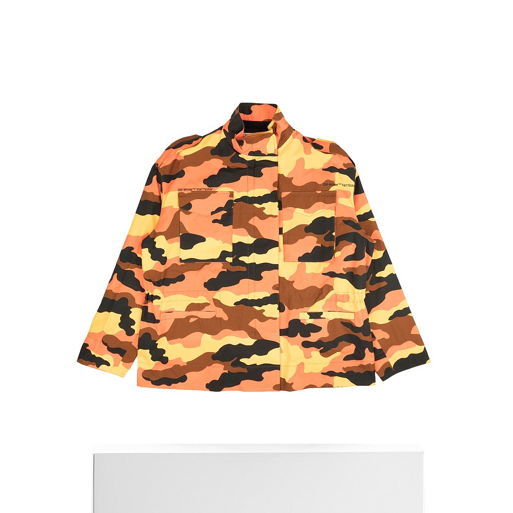 off-whiteOrange And Yellow Camo Jacket - orange 【美国奥莱】 - 图3