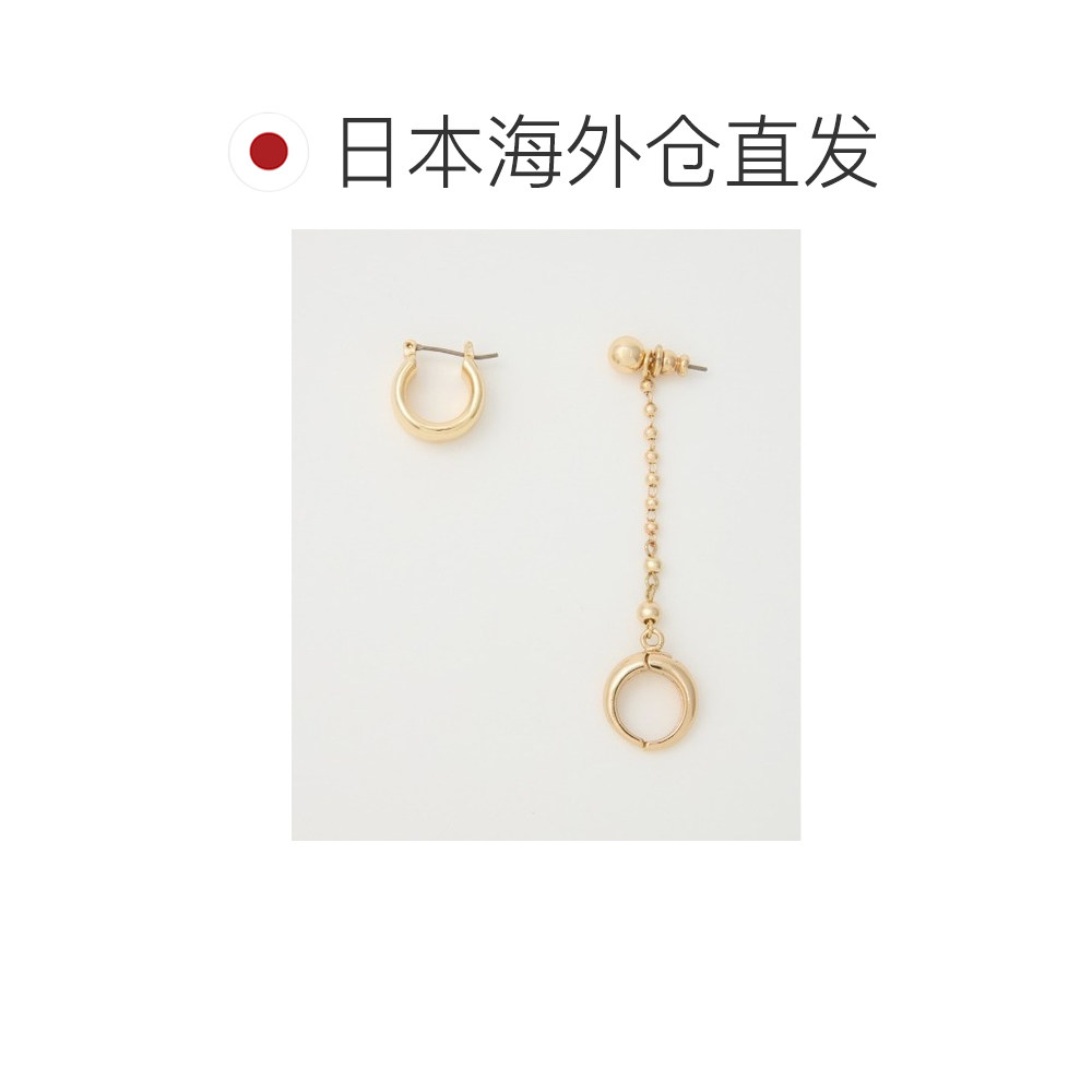 1h可退 日本直邮SLY 女装 轻盈摇曳感 球链不对称单边耳环 030JSA,淘宝优惠券,粉丝福利购,淘宝优惠卷