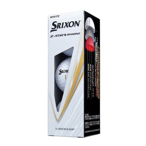 日本直邮SRIXON 高尔夫球 Z-STAR 钻石 SRX 白色 3 个装[套装] - 图2