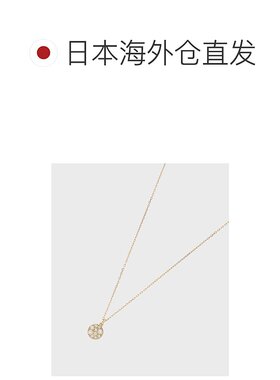 日潮跑腿COCOSHNIK 18K金 钻石随机密镶圆形项链 40吊坠