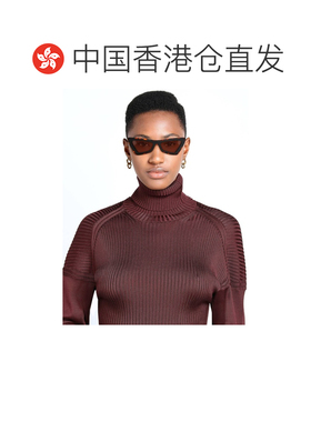 香港直邮off-white 女士 太阳眼镜 brown棕色 舒适时尚