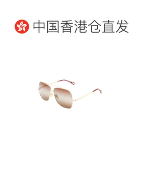 1h可退 香港直邮CHLOÉ 女士眼镜 CH0278S001 SS2025 灰色 徽标太