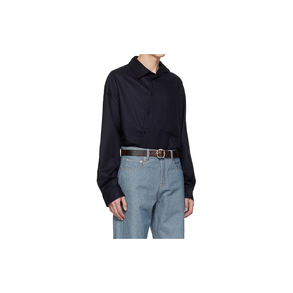 1h可退 香港直邮JACQUEMUS 男士外套 25HSHM00537AW006 AW2025 黑 - 图0