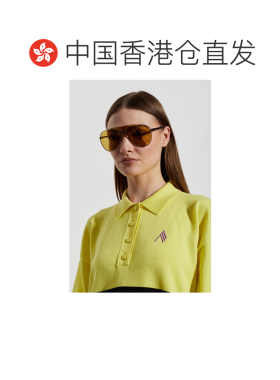香港直邮THE ATTICO 女士太阳镜 ATTICO780C8SUN CO 银色 Linda F
