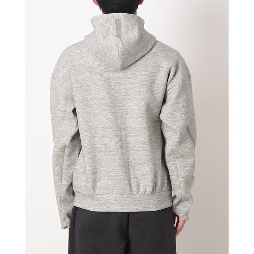 日本直邮阿迪达斯男士 ZNE Premium 全拉链连帽衫 (JW4752)中灰色 - 图2