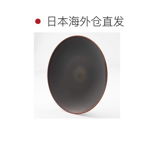 【日本直邮】NARUMI 盘子 碟子 Aeca 直径 28cm 墨黑色 58066-563 - 图1