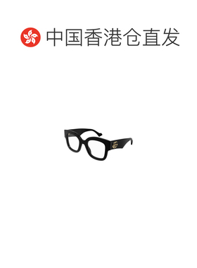 香港直邮GUCCI 女士眼镜 GG1423O001 SS2026 黑色 支付后1h可退