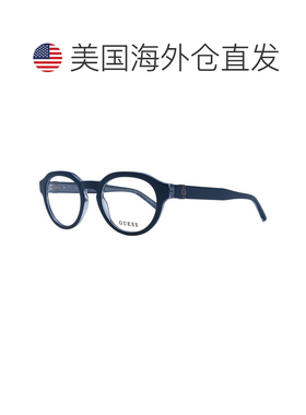 自营Guess Plastic Glasses (Frames) - blue 美国奥莱直发