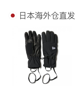 日本直邮New Era 纽亦华 户外五指滑雪手套 黑色 14694444