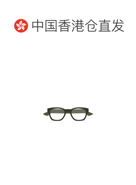 香港直邮ALEXANDER MCQUEEN 男士眼镜 AM0530O008 CO 绿色 几何平