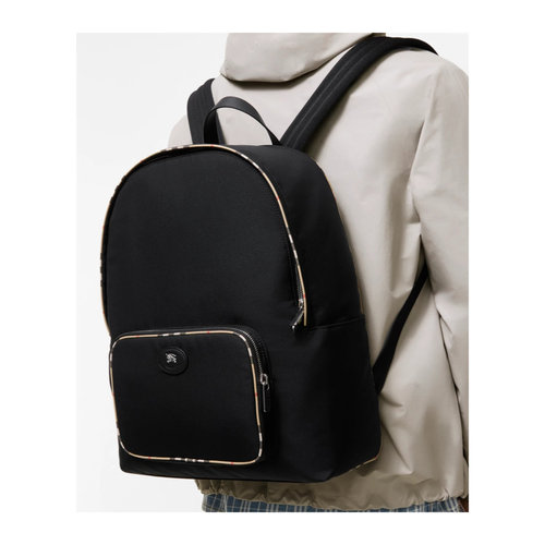 Burberry 格纹装饰背包 81275751双肩包 - 图2
