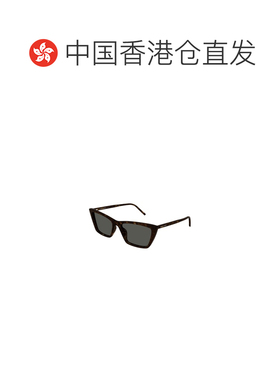 香港直邮Saint Laurent 徽标太阳镜 SL737MICATHIN配饰