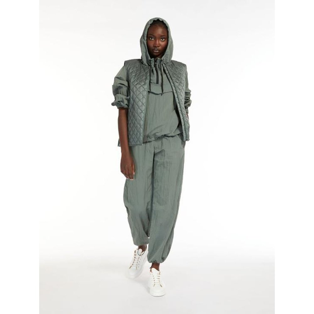 MAX MARA24SS直筒裤女2416131038600003 GREEN - 图3