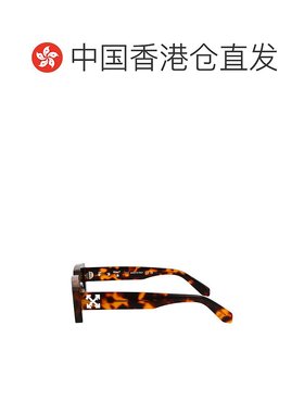 1h可退 香港直邮潮奢 off-white 男士 棕色 & 黑色 Arthur 太阳镜