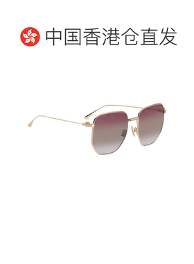 1h可退 香港直邮ETRO 女士太阳镜 ETRO0020S0000X CO 金色配饰