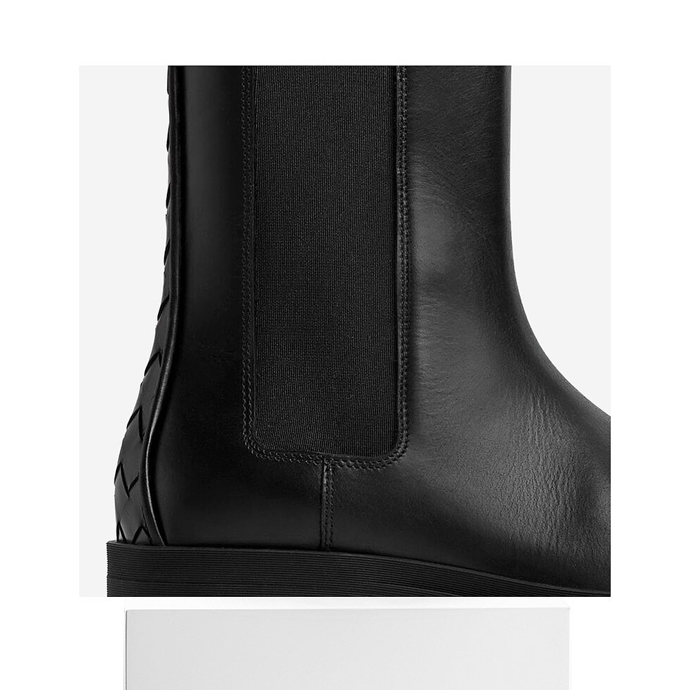 1h可退 香港直邮BOTTEGA VENETA 女士靴子 838337V2WT01000 CO 黑 - 图3