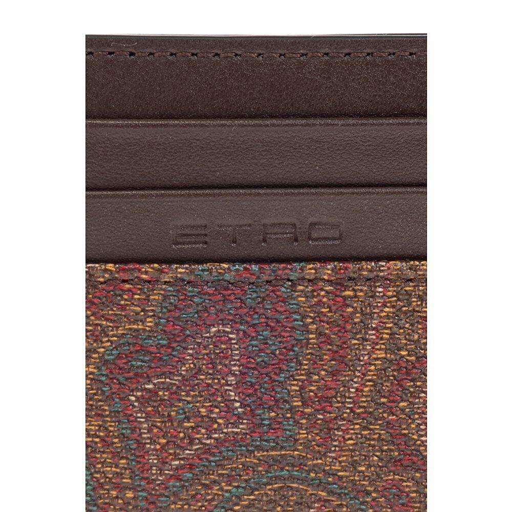 1h可退 香港直邮Etro 艾特罗 女士 徽标卡夹 WP2E0001AA027 - 图2