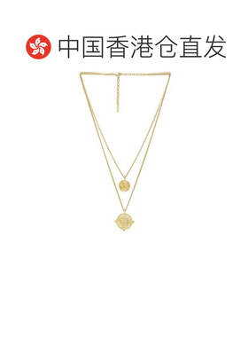 香港直邮潮奢 Luv Aj  x The 双硬币吊饰项链 SM18NDCCNG
