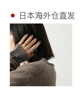 日本直邮爱马仕 Boucle Sellier 银色戒指MM  (H125630B)女士链式