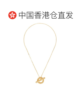 香港直邮Burberry 巴宝莉 女士 Check Granulation T-Bar 项链 81