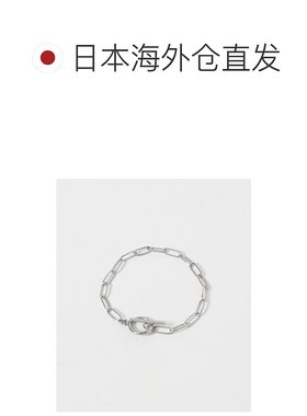 1h可退 日本直邮URBAN RESEARCH DOORS 男装 长椭圆链式手链 不锈