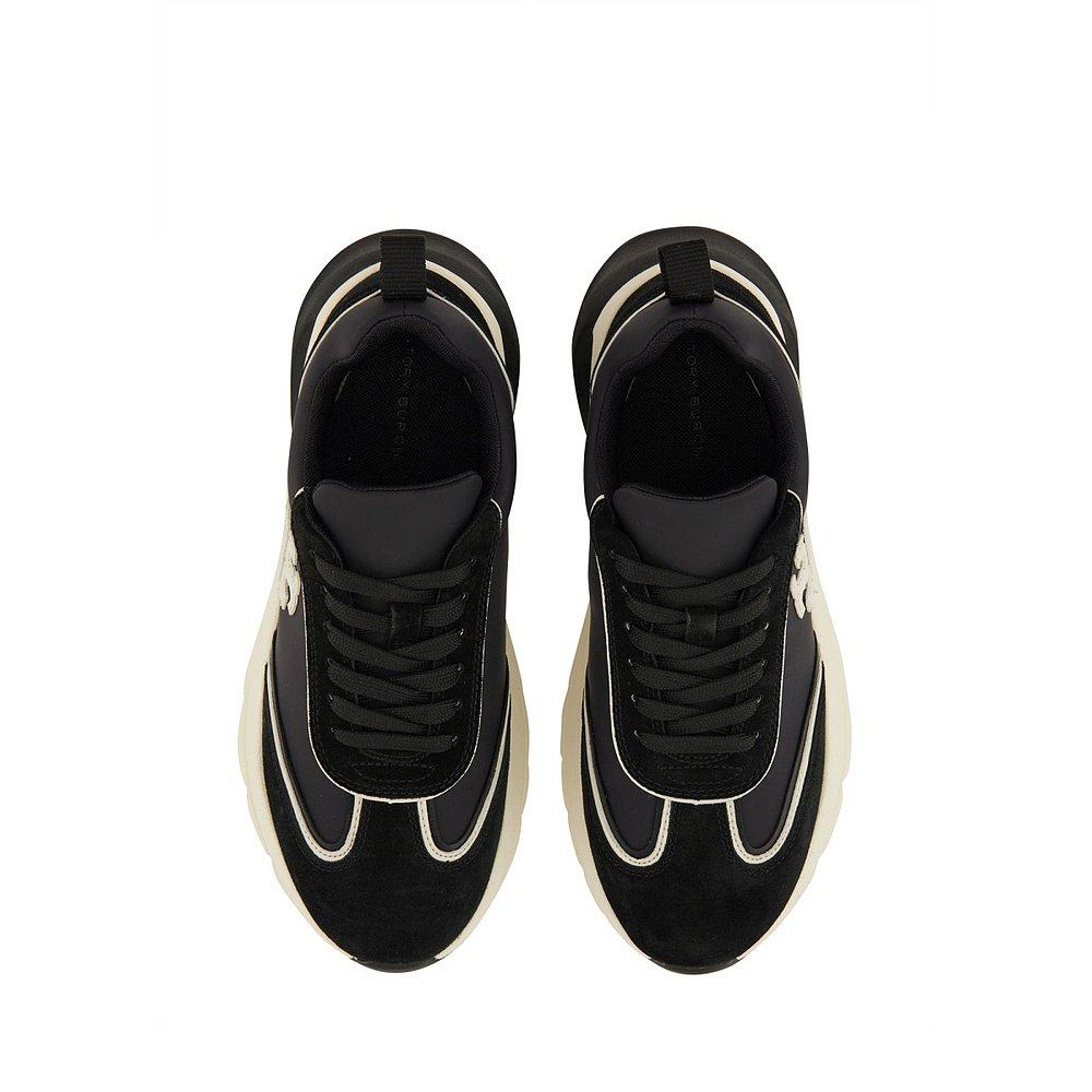 1h可退 香港直邮Tory Burch 托里 伯奇 女士 GOOD LUCK 运动鞋 16,淘宝优惠券,粉丝福利购,淘宝优惠卷