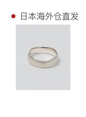 1h可退 日本直邮XOLO 男士 SILVER925 波浪造型戒指 发纹工艺设计