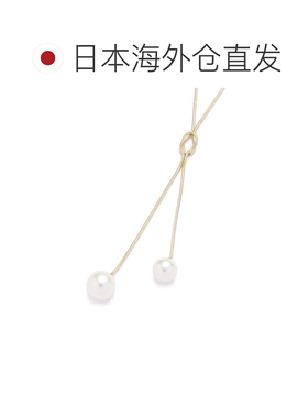1h可退 日本直邮NATURAL BEAUTY BASIC 珍珠吊坠中长项链套索